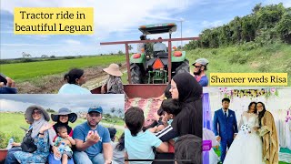 Leguan tour on tractortrailer amp Sharisa weds Shameer [upl. by Kovacs]