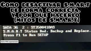 como resolver smart status bad backup and replace [upl. by Llenna447]