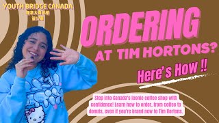 Ordering at Tim Hortons Heres How [upl. by Ninazan380]