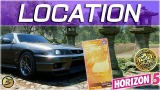 STONE LANTERNS Cascadas De Agua Azul Forza Horizon 5 AUTUMN Photo Challenge INFINITIPOOL FH5 Guide [upl. by Ellennahc]