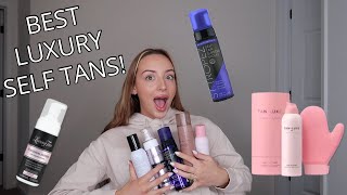 5 LUXURY Self Tanners Ive Been LOVING Lately [upl. by Harutak389]