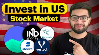 भारत से अमेरिकी शेयर बाज़ार में निवेश कैसे करें  How to invest in the US Stock Market From India [upl. by Nemlaz75]