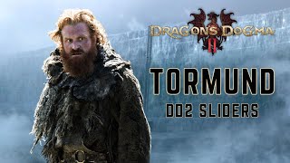 Tormund Giantsbane Sliders Game of Thrones  Dragons Dogma II Character Creation [upl. by Toinette]