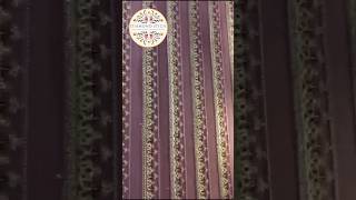 Khadi Fabric with Luxury Embroidery Work Diamond Stich luxuryembroidery khadifabric embroidery [upl. by Abbey]