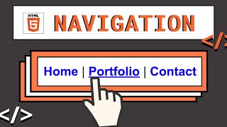 HTMLTutorial12 nav Element  Navigation  Web Development for Beginners [upl. by Vrablik7]