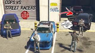 COPS vs STREET RACERS Cars Get State Referee  GTA V No Hesi [upl. by Kern583]