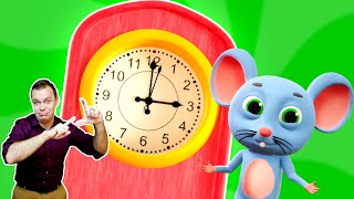 Hickory Dickory Dock Five Little Kittens  More Sign Language Rhymes for Kids [upl. by Hephzibah]