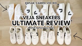 ULTIMATE REVIEW VEJA SNEAKERS  are they worth the splurge Watch before you BUY [upl. by Elrem]