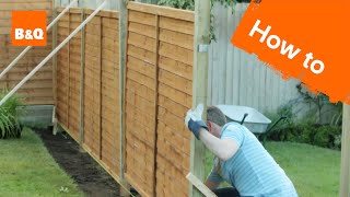 How to erect a fence [upl. by Eniluqaj]