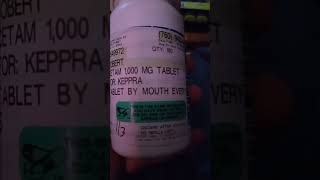 1000mg keppra I take 2 pills a day 2000mg daily sad or seizures [upl. by Kronick]