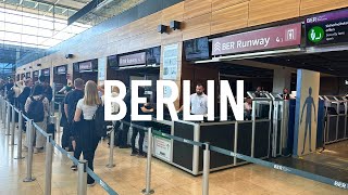 Berlin Airport 🇩🇪 BER Runway Security Guide [upl. by Ainavi]