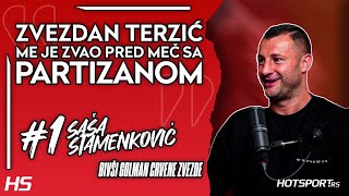 HOTSPORT PODKAST1  Saša Stamenković Zvezdan Terzić me je zvao pred meč Mladost  Partizan [upl. by Eusoj36]