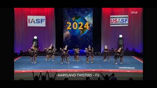 Maryland Twisters 🌪️ F5 Day One Cheer Worlds 2024 [upl. by Attenehs720]