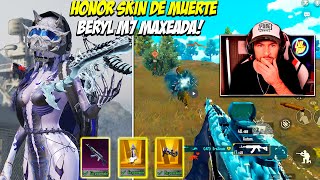 FULL SET HONOR SKIN DE MUERTE CON BERYL M7 MAXEADA EN PUBG MOBILE [upl. by Carlotta]