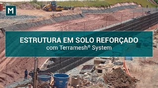 Estrutura de Contenção em Solo Reforçado com Terramesh® System  Arena Corinthians  Brasil [upl. by Rephotsirhc]