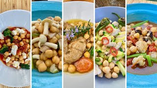 5 RECETAS con GARBANZOS en CONSERVA que no son las de siempre 👌🏻  GUILLE RODRIGUEZ [upl. by Etteniuq]