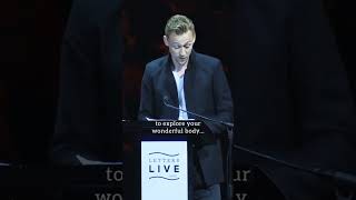 Tom Hiddleston speech  About love  What is love  Loveing harder  Soulmates  Never give up [upl. by Bashemath]