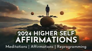 Powerful Affirmations for 2024  Attract Success Abundance Love Prosperity  15 Minute Meditation [upl. by Tanny]