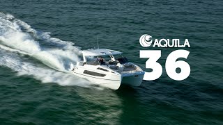 Aquila 36 Power Catamarans [upl. by Renruojos664]