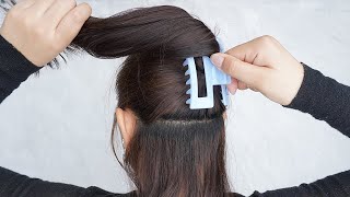 Easy Bun Hairstyle With Claw Clip  Self Hairstyle For Wedding Guest  Ladies Hairstyle For Summer [upl. by Baptista]