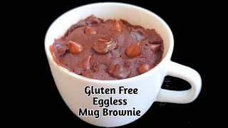 Best Gluten Free Mug Brownie shorts  microwaverecipes  1 Minute Mug Cake Recipe [upl. by Pasho]