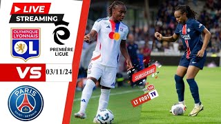 LYON VS PSG FEMININE LIVE STREAMING [upl. by Mehs649]