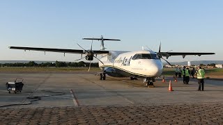 AEROPORTO DE JUAZEIRO DO NORTE  Voo a RecifePE  ATR 72600  Azul Linhas Aéreas [upl. by Cornie]