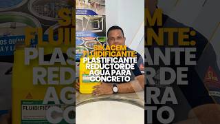 SIKACEM FLUIDIFICANTE 🔺 Plastificante reductor de agua para concreto shorts sika [upl. by Hafler754]