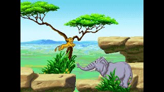 VSmile Game The Lion King  Simbas Big Adventure 2004 Disney  VTech [upl. by Akoek]