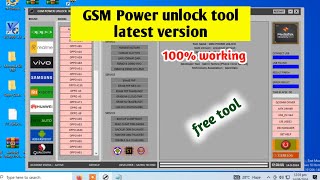 Gsm power unlock tool 2024  mtk and qualcomm free factory reset amp frp unlock tool [upl. by Venterea]