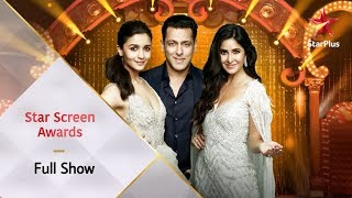 Star Screen Awards 2018  Full Red carpet Video  Salman Khan Katrina Kaif Alia Bhatt [upl. by Theis]