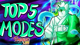 Top 5 BEST Shindo Life MODES Shindo Life Tier List  Rellgames [upl. by Cynthy389]