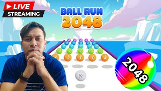 🔴 LIVE STREAMING GAME BALL RUN 2048  MERGE NUMBER [upl. by Relyuhcs561]