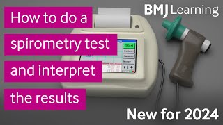 How to do a spirometry test and interpret the results  new version for 2024 [upl. by Magnum312]