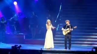 Taylor Swift amp Ed Sheeran Surprise Guest  quotI See Firequot  Live in Berlin 070214 at O2 Arena [upl. by Eloisa]