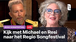 Kijk samen met Michael en Resi naar het Regio Songfestival  L1 LIVE [upl. by Nedyarb]