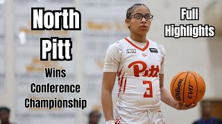 Zamareya Jones amp the North Pitt Lady Panthers wins the Eastern Plains Conference Championship [upl. by Mari]