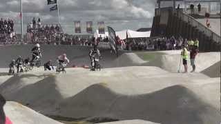 New Zealand BMX Nationals Cambridge 2013 elite men final [upl. by Iddet368]