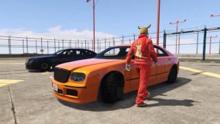 Cognoscenti 55 Armored VS Cognoscenti Armored  Drag Race GTA Online PC [upl. by Llabmik690]