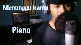 Anji Menunggu Kamu Cover Piano Keyboard [upl. by Anayit]