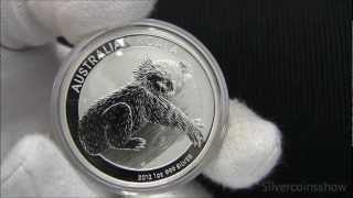 2012 Australian Koala 1 oz Silver Bullion Coins Perth Mint [upl. by Nyllij]