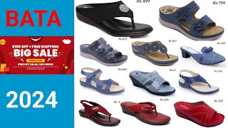 BATA SHOES BIG SALE 2024 LADIES FOOTWEAR COLLECTION [upl. by Vedette640]