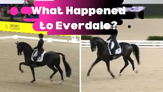 What Happened To Everdales Tail Ridden By Charlotte Fry In The Grand Prix Dressage Test [upl. by Drawyeh84]