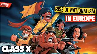 The Rise of Nationalism in Europe class 10 full chapter Animation  Class 10 History  One Shot [upl. by Annoeik]