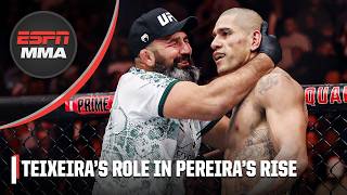 The significance of Glover Teixeira in Alex Pereira’s rise to UFC stardom  ESPN MMA [upl. by Dermot]