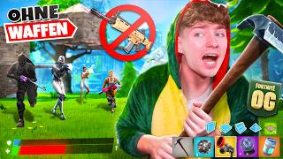 Die OHNE WAFFEN CHALLENGE in OG FORTNITE 😱😲 [upl. by Anastatius]