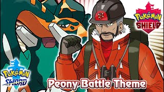 Pokémon Sword amp Shield  Peony Battle Music HQ [upl. by Corny908]