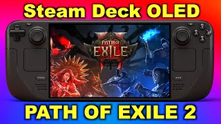 Path of Exile 2  Steam Deck  AMAZING Experience [upl. by Annailuj]