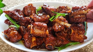 After watching this video you will want to buy all the pork ribs from the store Tastiest pork ribs [upl. by Vatsug]