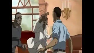 The Boondocks  Tom slaps Usher [upl. by Ahsenat]